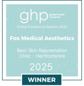 GHP Global Excellence Awards 2025 winner, Best Skin Rejuvenation Clinic, Hertfordshire